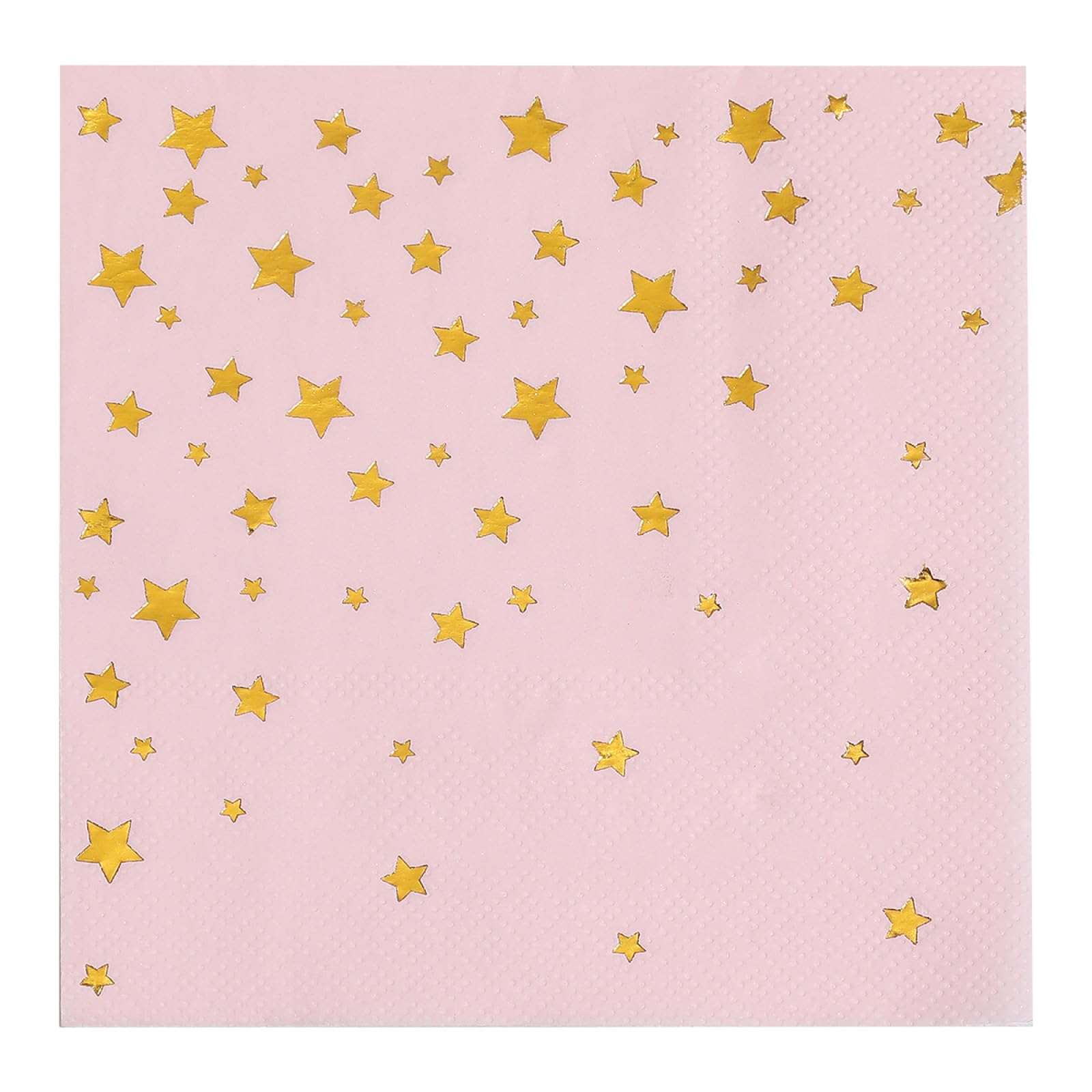 Tovaglioli di Carta Ragazza Rosa Stella Tovaglioli per Decoupage Decorati Tovaglioli Bar Compleanno Carta Lgienica Tovagliolo Decorazione Da Tavola Usa e getta Per Matrimoni Feste 30 Packs(33x33cm)