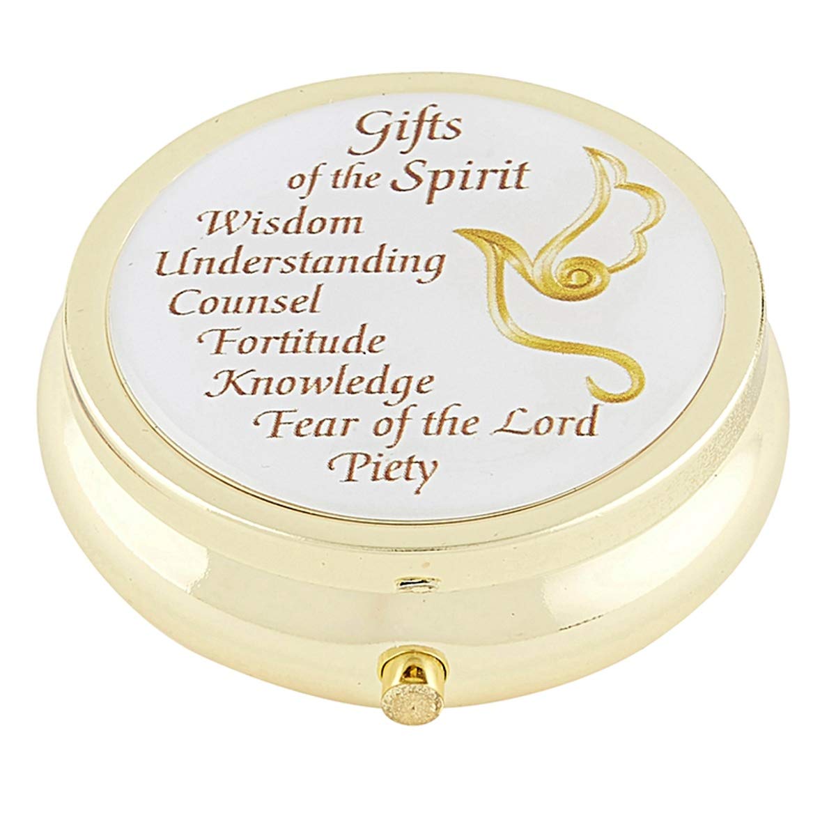 Needzo Spirit of The Lord Confirmation Rosary with Case, 18 Inch