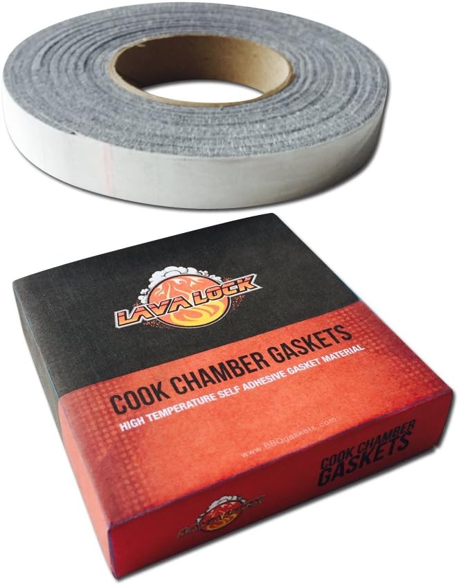 LavaLock Nomex High-Temp Replacement Complete Gasket Kit for Lg XL Big Green Egg Ceramic Lid Top