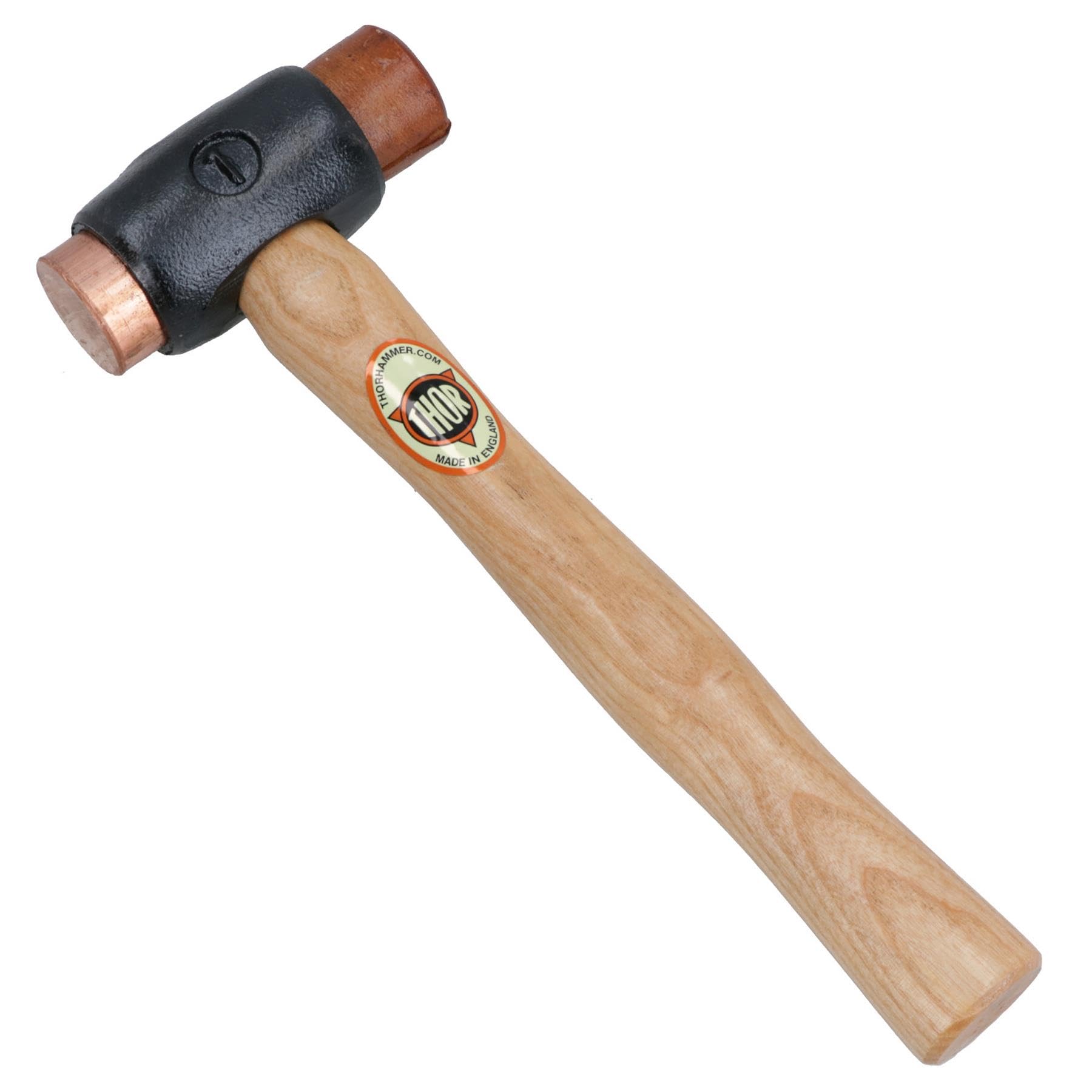 Thor No 1 Copper & Rawhide Faced Hammer/Hide Mallet Dead Blow TE401
