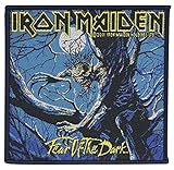 poliester algodon Bandas, Merch Bandas Iron Maiden Fear of the dark Unisex Parche multicolor, 100% poliéster,