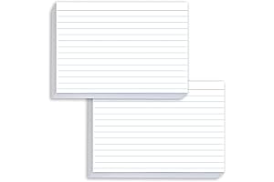 5x7 Lined Index Cards: Pack of 50