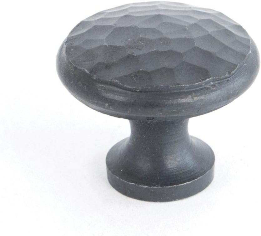 From The Anvil Medium Beaten Beeswax Finish Cupboard Knob