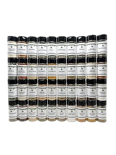 Ultimate Pantry Seasoning, Herb, Spice and Seasoned Salt Set |