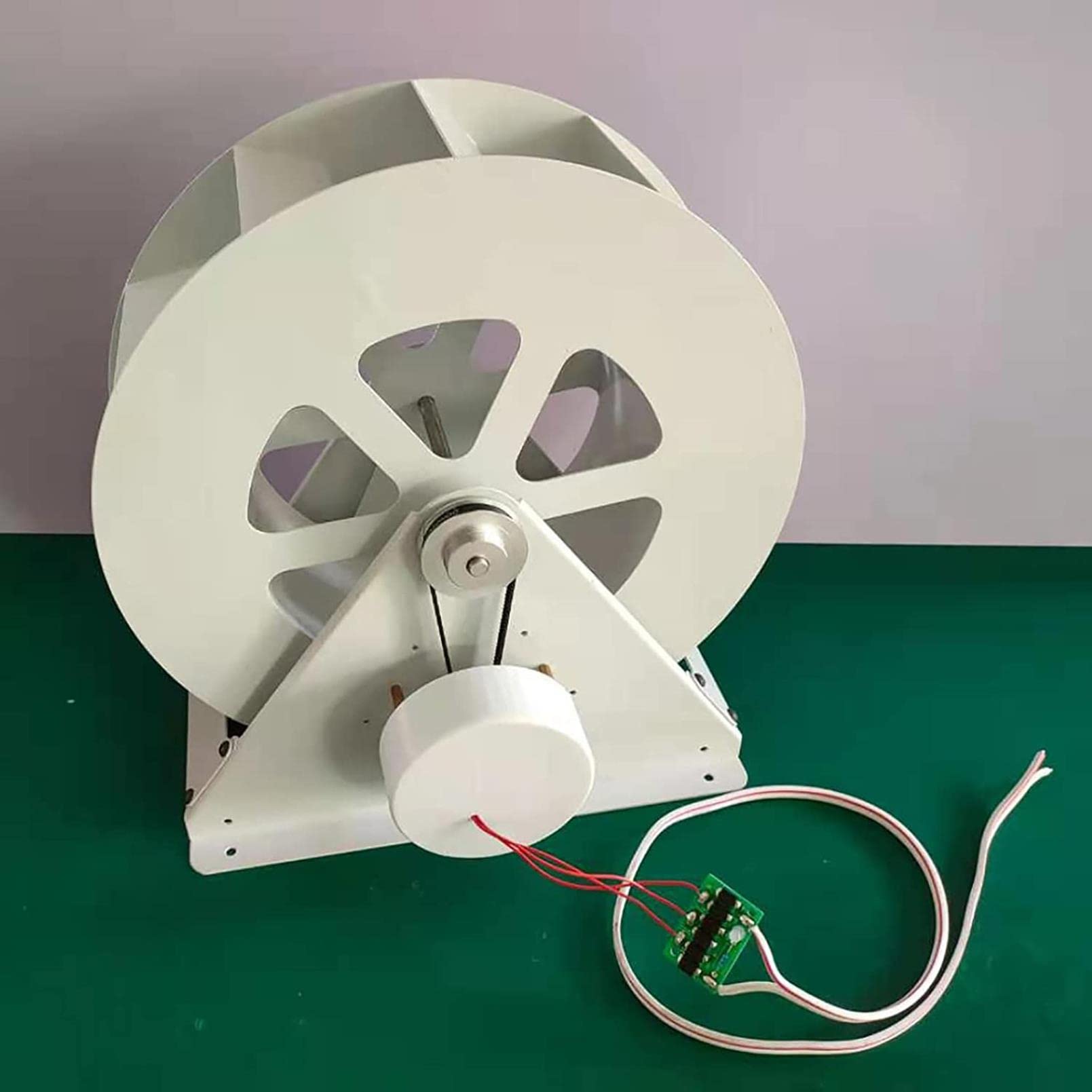 Generador hidráulico de 50W y 100W, generador de energía hidroeléctrica con Rueda hidráulica, generación de energía de Disco de Baja Velocidad, decoración del Paisaje, generador de Rueda hidráulica