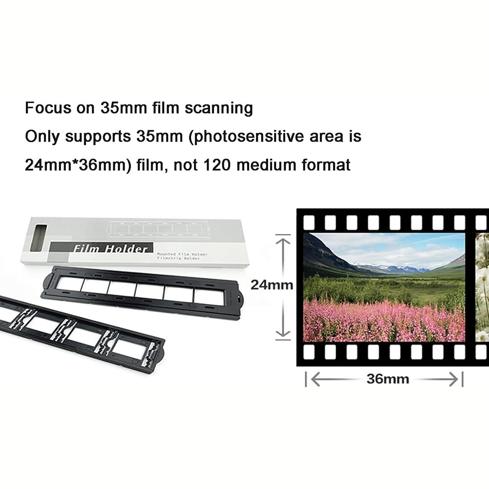 Escáner De Película Digital De 35 Mm, Visor De Diapositivas Y Películas De 35 Mm, Convierte Una Película De 35 Mm En Imágenes Digitales JPEG, Escáner De Película Infrarroja De Formato Amplio