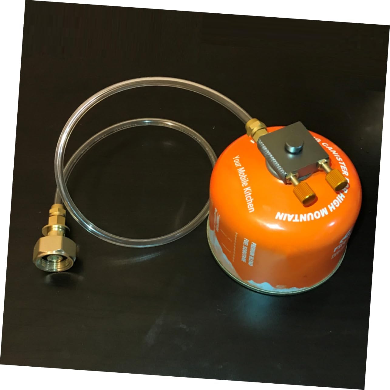 VICASKY Camping Gas Stove Adapter Valve Gas Refill Tool Inflation Conversion Joint for Outdoor Cooking