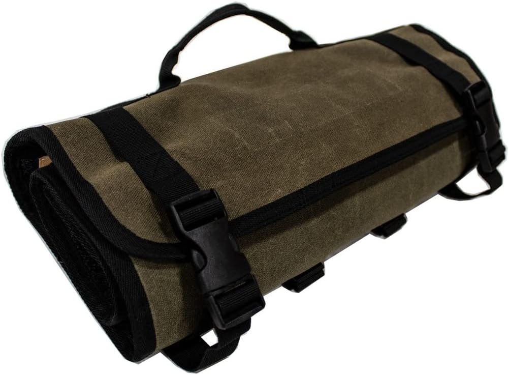 Overland Vehicle Systems Canyon Rolled Bag First Aid - #16 Waxed Canvas