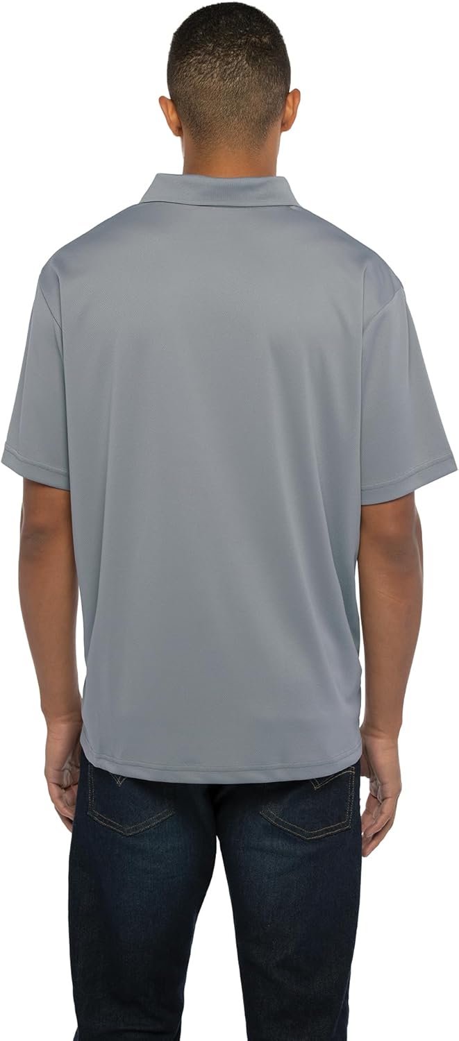 Vantage Apparel Men's Collegiate Polyester Mesh Team Icon Polo, William & Mary Tribe, X-Large