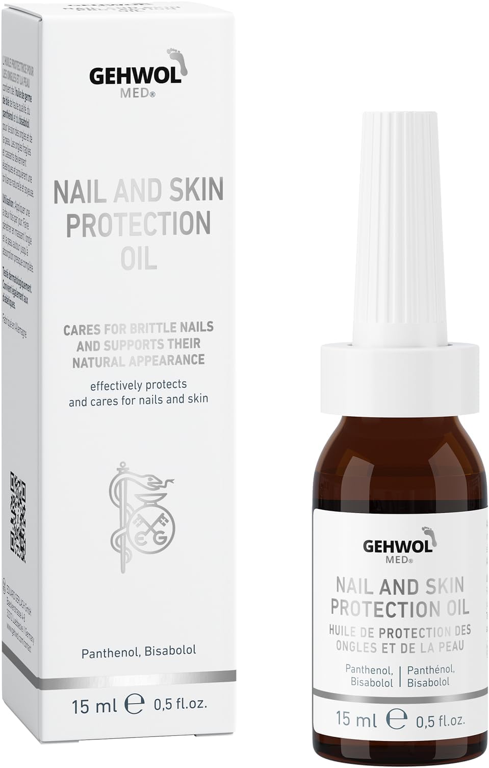 Med Protective Nail & Skin Oil By Gehwol for Unisex , 15 ml/0.5 oz