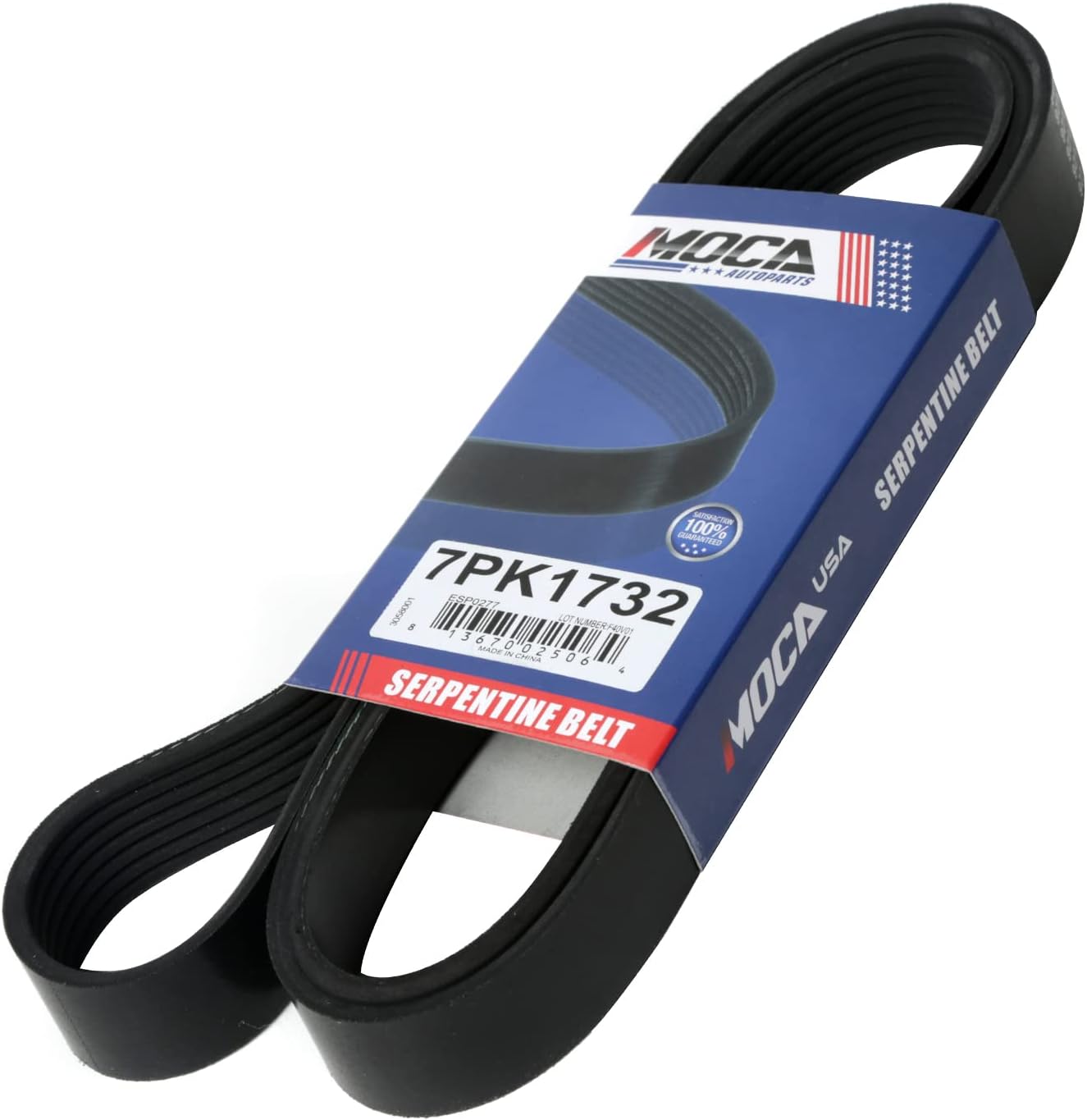 MAXWIN 7PK1732 Serpentine Belt (fits 2002 Honda CR-V 2.4L)