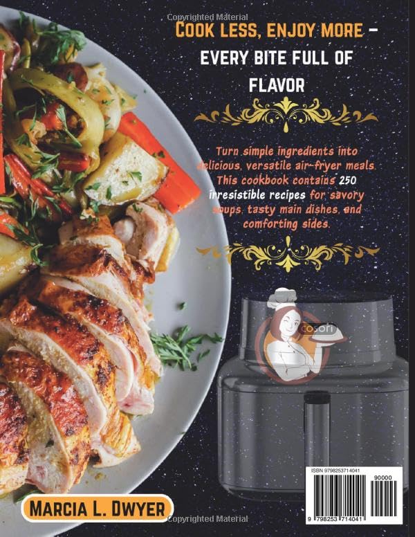 COSORI ICONIC STAINLESS STEEL 6.5QT AIR FRYER COOKBOOK: From Breakfast to Dessert, Learn How to Create Creative, Flavorful, and Wholesome Meals That ... Bite Enjoyable (The Cosori Kitchen Series) image 3