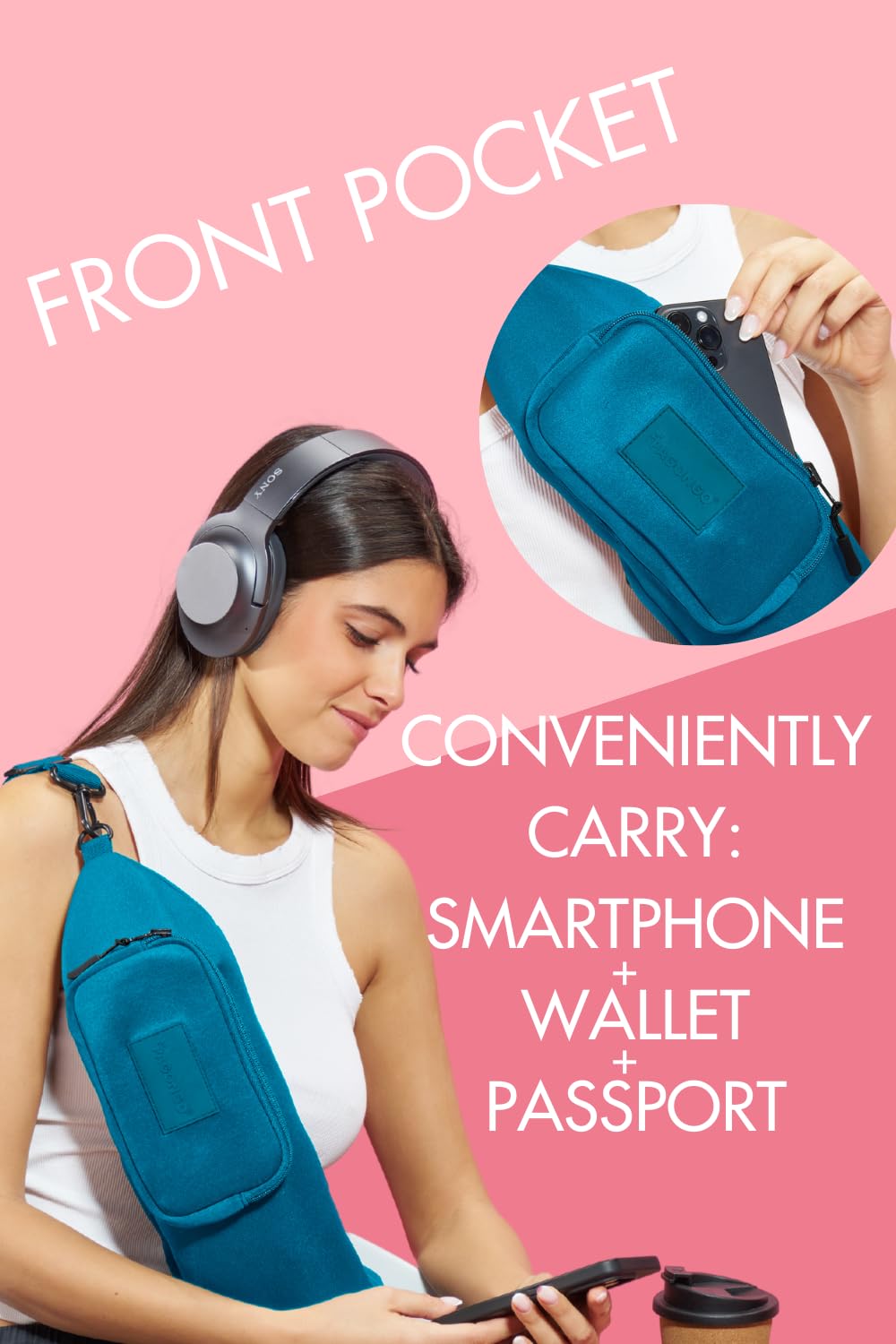 TRAVELLERO Cuscino da Viaggio Riempibile con Vestiti | Borsa Cuscino da Viaggio | Cuscino Viaggio, Viaggio Accessori Utili, Cuscino Aereo Viaggio, Accessori Viaggio Aereo, Taglia L, Blu Ottanio