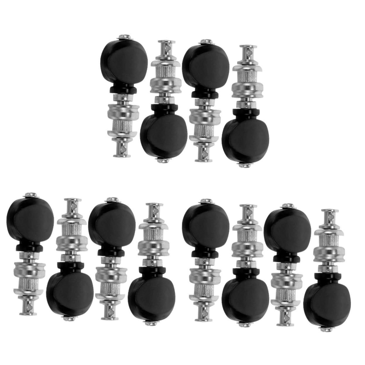 HEMOTON 12 Pièces De Cordes Pour Ukulélé Chevilles De Réglage Universelles Pour Ukulélé Chevilles De Réglage De Remplacement Outils De Réglage Pour Outils De le De