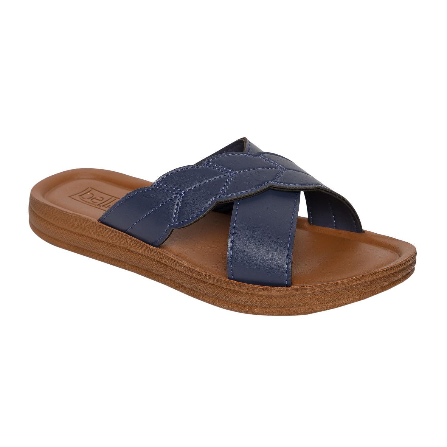 bella+canvas Women Fashion Flat Slip On Black Sandal | Durable | Stylish | Comfortable | Slip Resistant | Lightweight & Breathable-picture-46