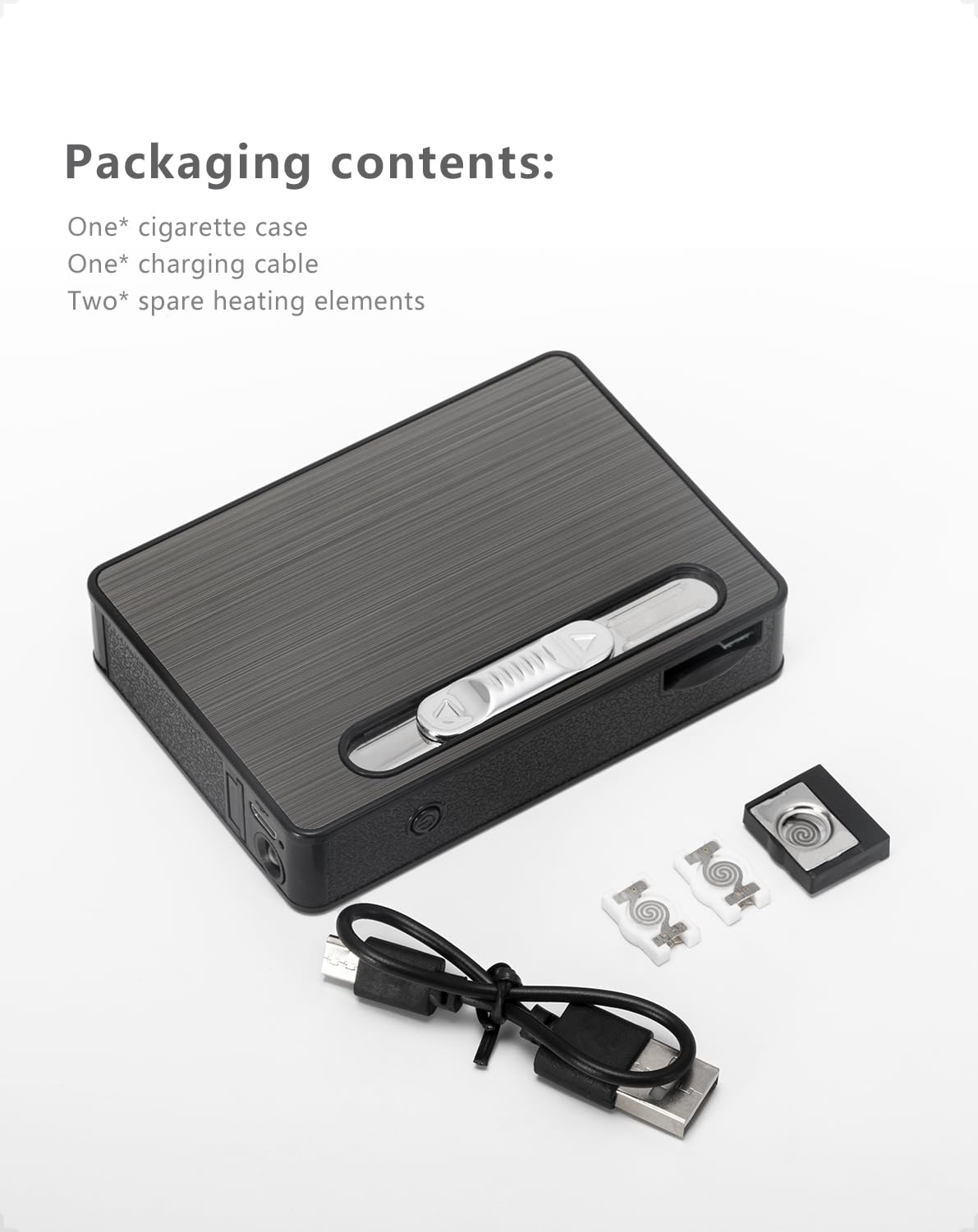 elfbar nachfüll pod läuft aus Distributeur de cigarette avec éjection automatique et briquet électrique  USB résistant au vent
