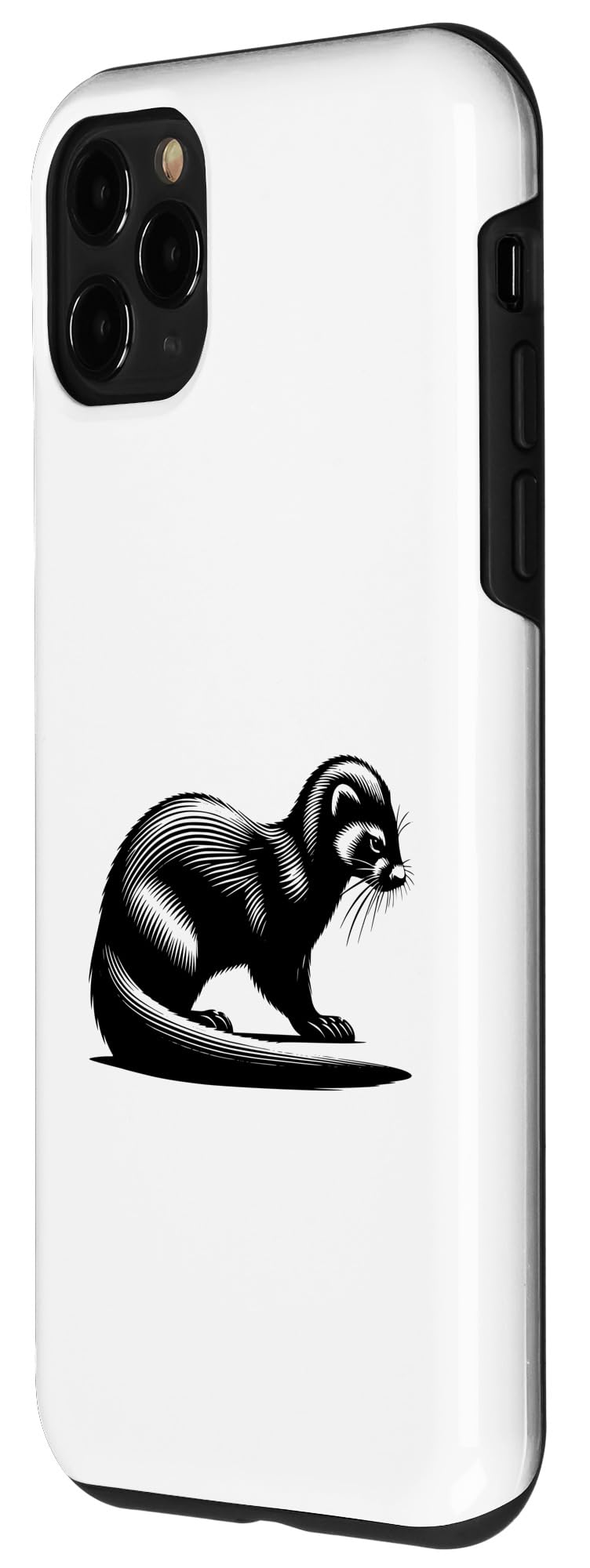 新品ミンクファースマホケース Amazon.co.jp: iPhone 11 Pro Mink Dad Mom Lover - モノクロ ミンク