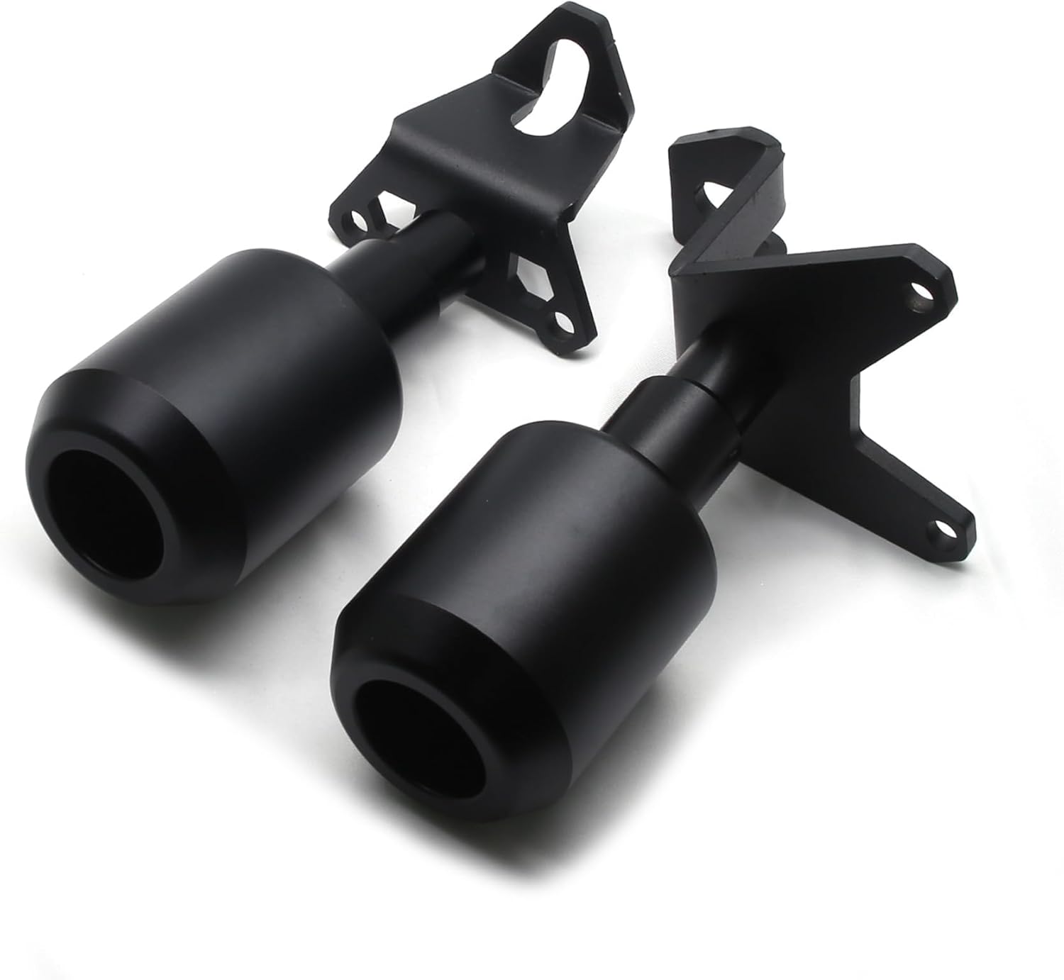 MZS Motorcycle Frame Sliders Compatible with CBR650R CB650R 2021 2022 2023, Falling Anti Crash Protector Guards Protection Pad No Cut Kits Aluminium Black