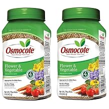 Osmocote Smart-Release Plant Food Flower & Vegetable, 14-14-14, 1 Lbs. - Pack of 2