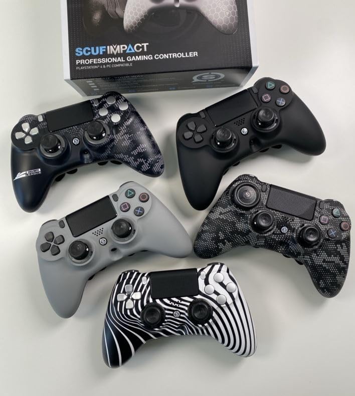 Vista 5 de SCUF IMPACT - Gaming Controller for PS4 and PC(Renewed)