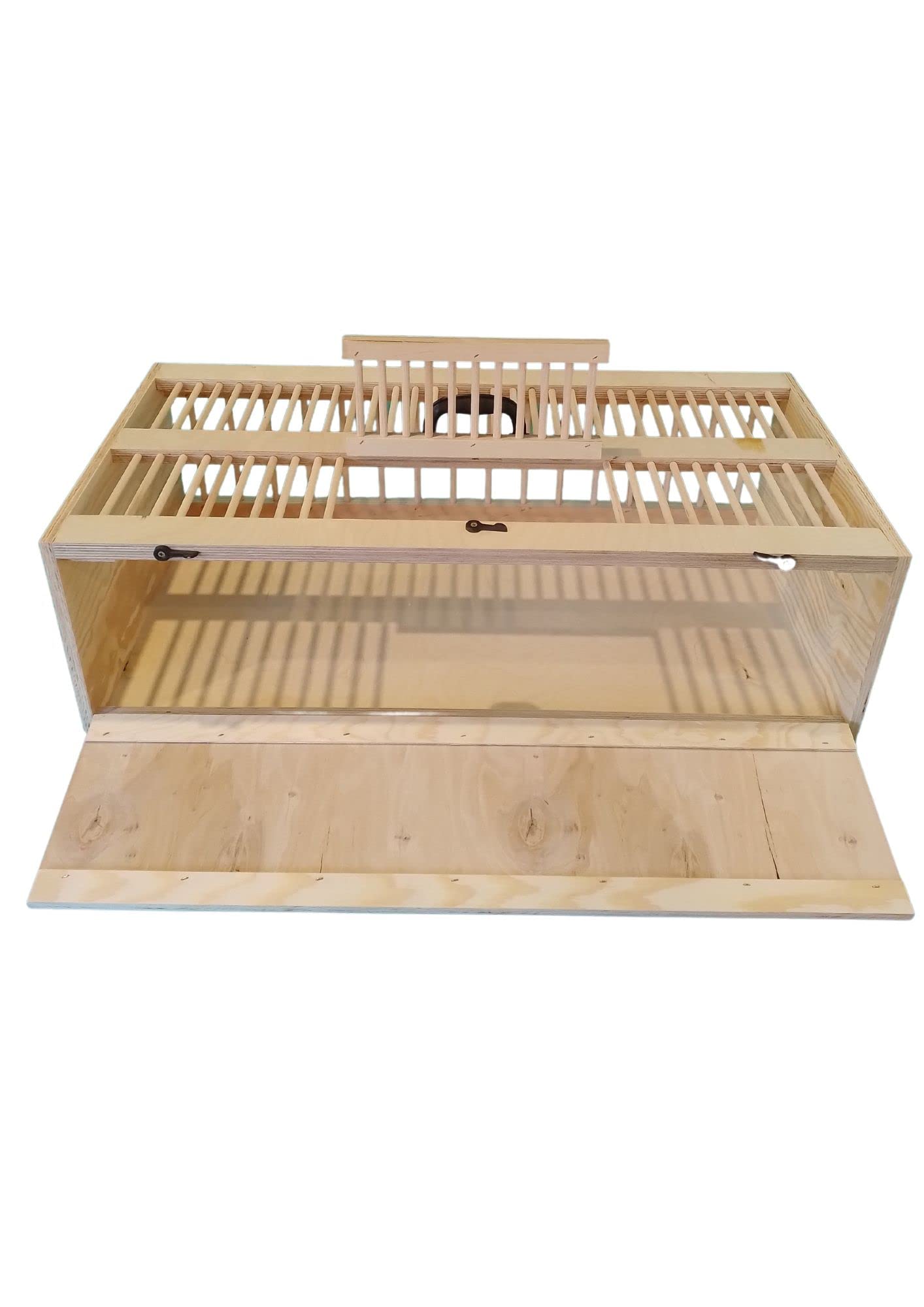 AGROHIT Transportkorb Transportkiste für Tauben 80x40cm mit Sprossen