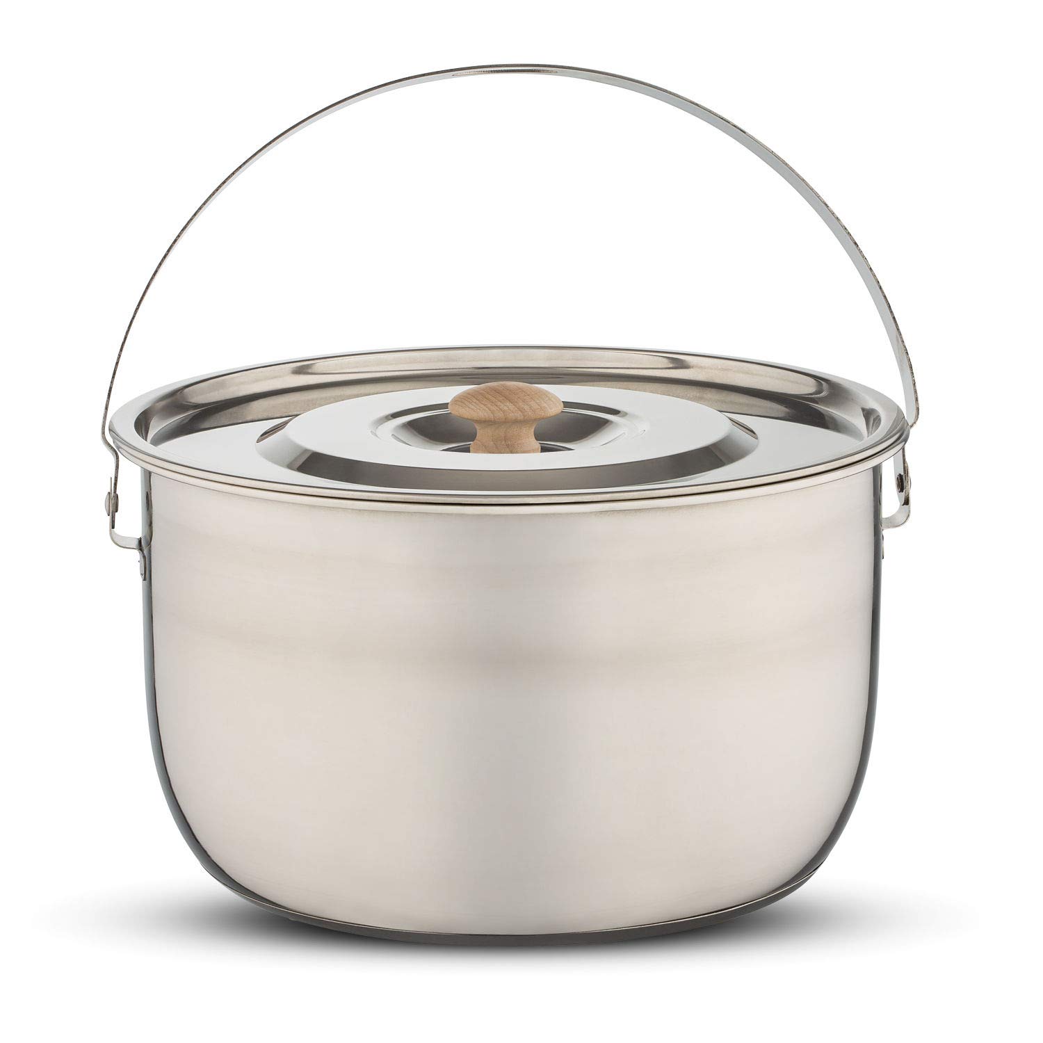 Snapklik.com : Camping Cookware Set - Compact Stainless Steel Campfire ...