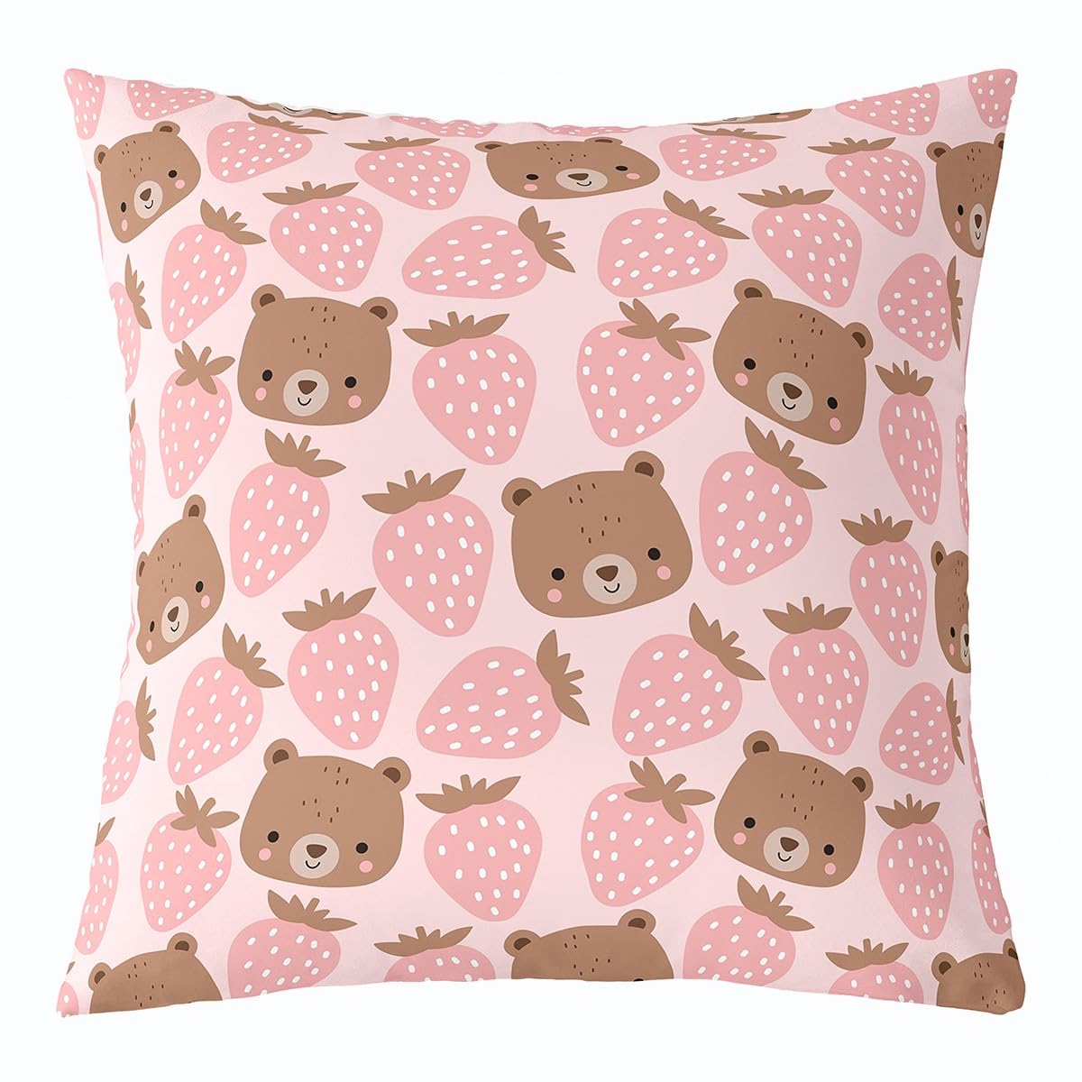 Cartoon Bear Pillow Cover 18