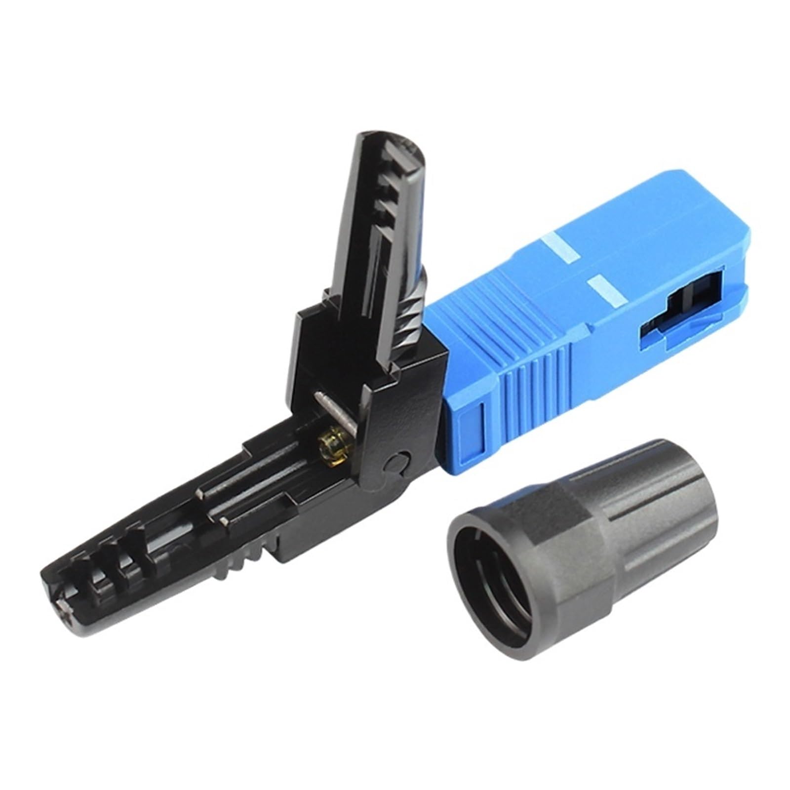 Épisseur de Fibre Optique Adaptateur de Fibre Optique monomode SC UPC FTTH APC, 50 à 200 pièces, Assemblage sur Le Terrain(50pcs SC UPC)