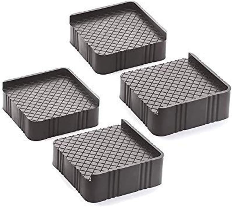 Keycraze Premium Multipurpose Heavy Duty Cupboard | Refrigerator | Sofa Base Stand | Set of 4 Pcs