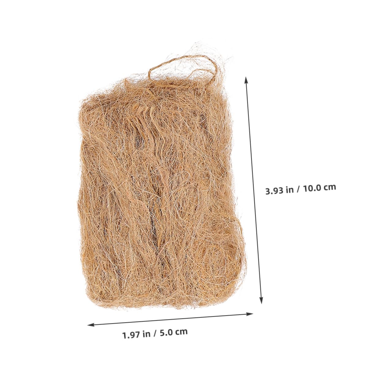 MERRYHAPY 6pcs Jute Silk Fire Starters for Camping Natural Fire Starter Ropes for Fire Pit Grill Survival Gear