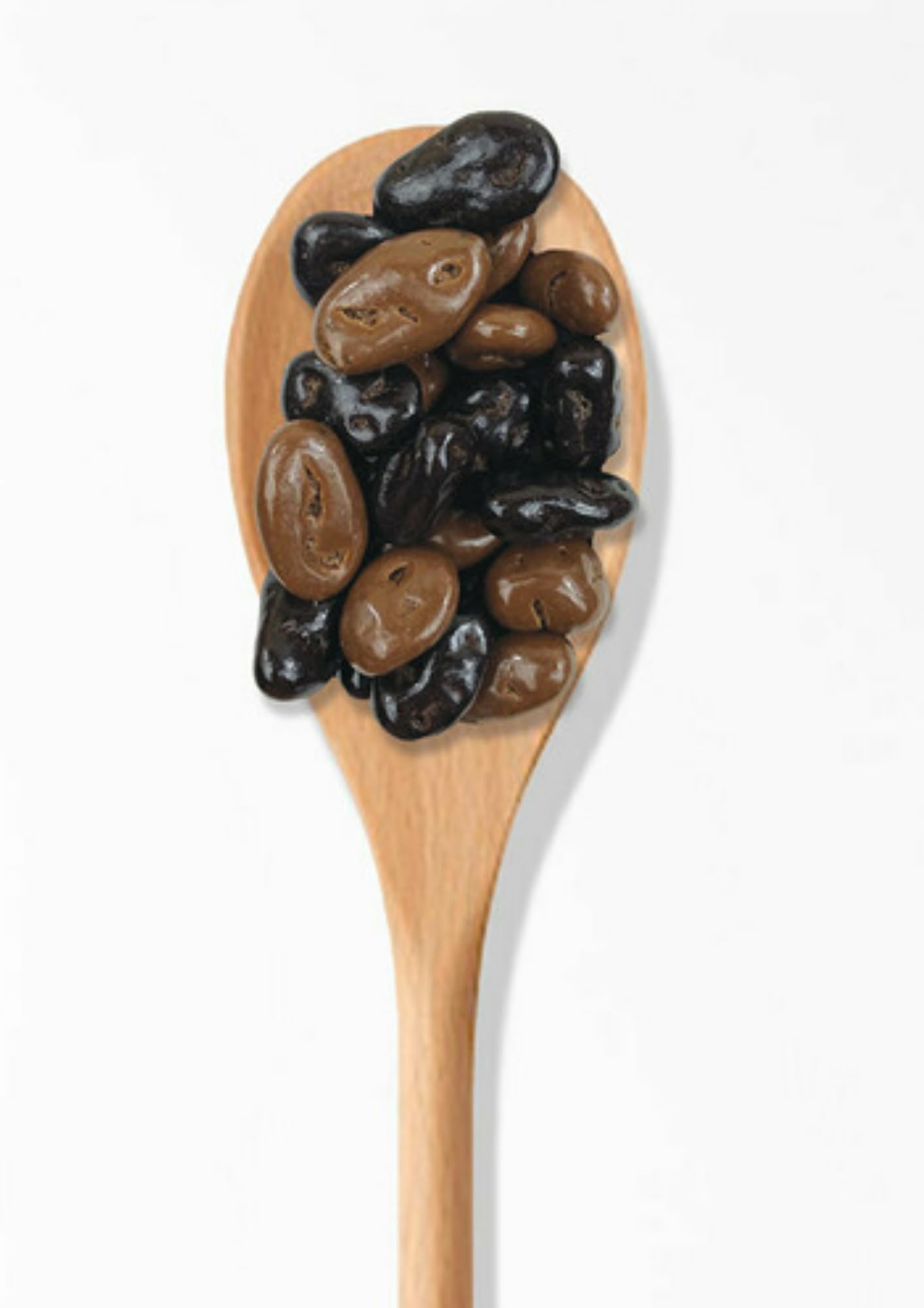 Pasas recubiertas de chocolate negro y leche 1kg Pecugo