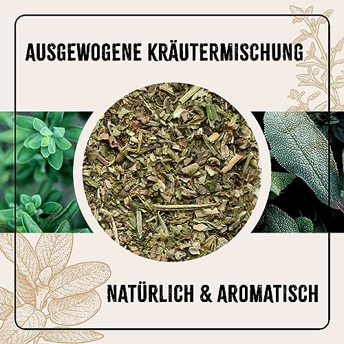 AniForte Wohlfühlkräuter für Hühner 500 g - Natürliche Kräuter für Geflügel unterstützen Immunsystem & Verdauung, Leckerchen für Hühner jeden Alters, mehr Vitalität