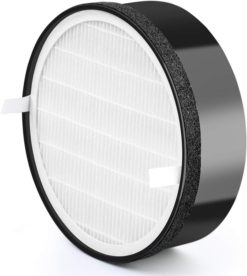 Home Air Purifier MM-KS121W Replacement Filter, True HEPA and Activated Carbon Filters Set