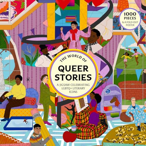 The World of Queer Stories: A 1000-Piece Jigsaw Celebrating Queer Literary Icons