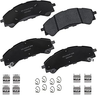 Bendix Premium SBC2216 Ceramic Front Brake Pads for Ford Bronco 2023-2021, Ranger 2023-2019