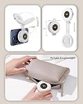 Magnetic Portable Selfie Light for iPhone - Phone Ring Light Rechargeable for Camera Picture Make up Photos Video Conferences LED Selfie Ring Fill Light TikTok/Zoom Calls/Video Conference