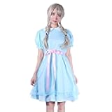 Grady Twins Costume Women Scary Twins Dresses Adult Creepy Doll Cosplay for Halloween