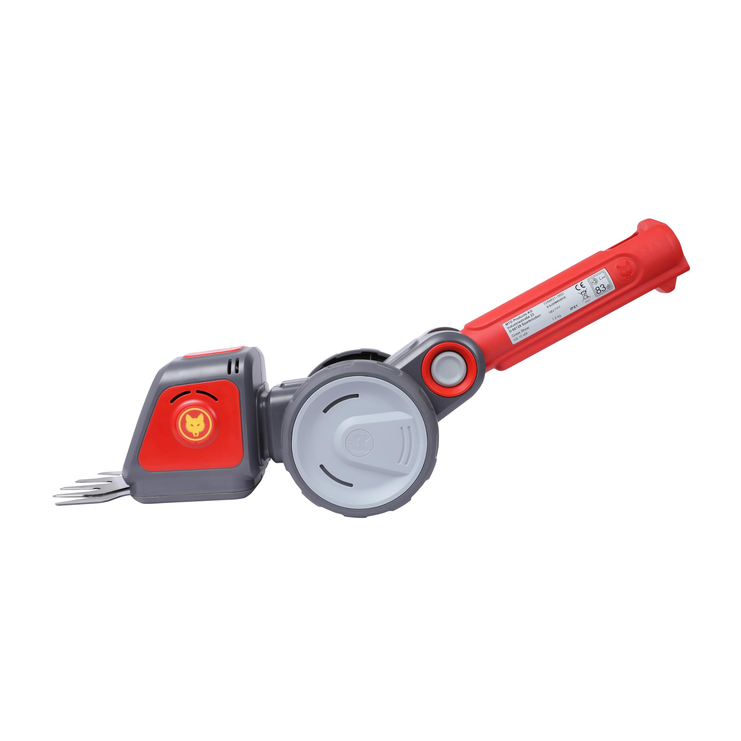WOLF Garten WOLF Garten WOLF-Garten | e-Multi-Star™ Grasschere GS 10 eM; Mit drehbarem Messer für eine präzise Kantenbearbeitung und für unebenes Gelände geeignet; 72AMG1-1650
