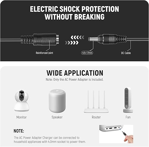 Miniatura 5 de NEEWER Repuesto para batería ficticia EN-EL14 con adaptador de corriente de acoplador de CACC, fuente de alimentación EP-5A compatible con cámara