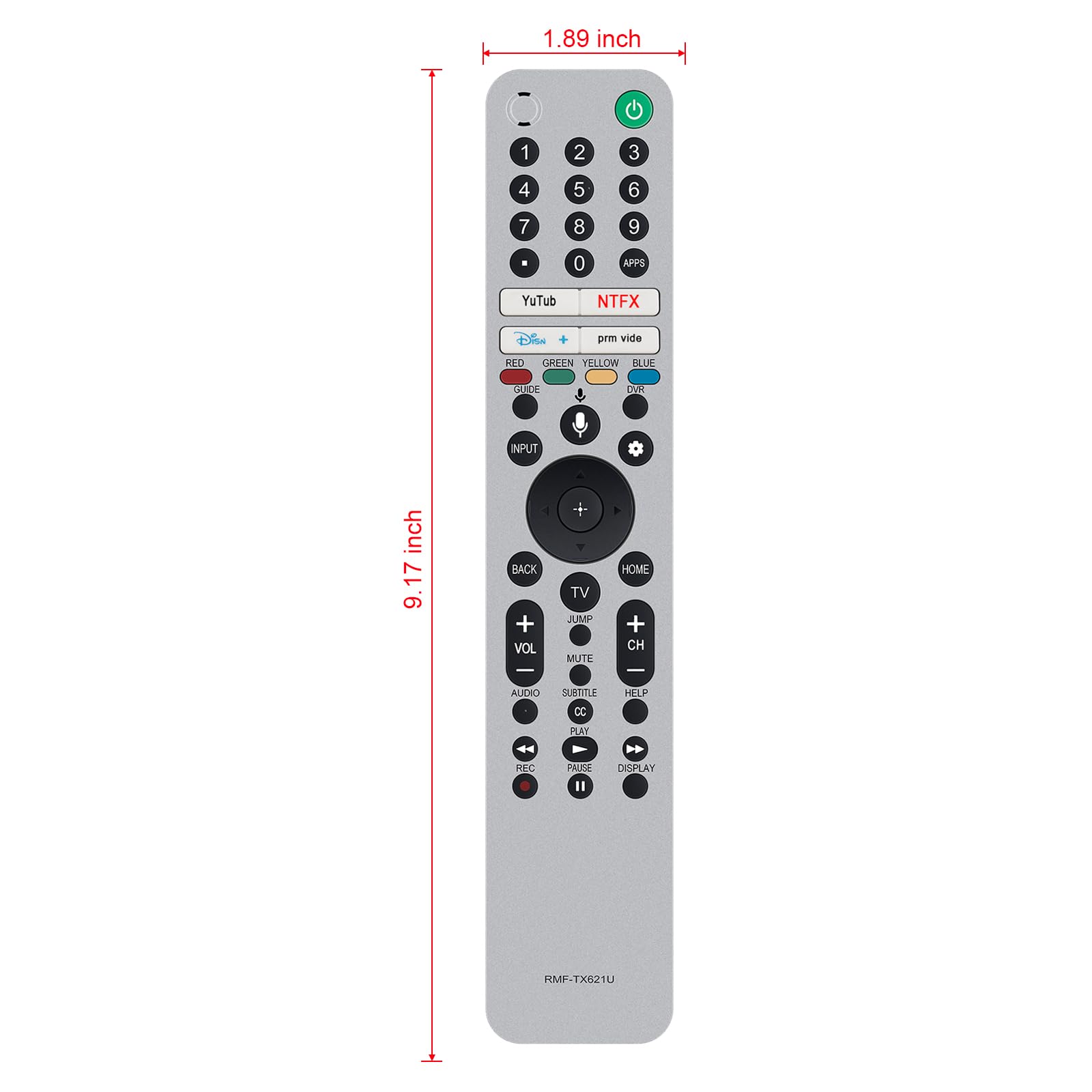 Amazon.com: RMF-TX621U Replace Voice Remote Control fit for Sony