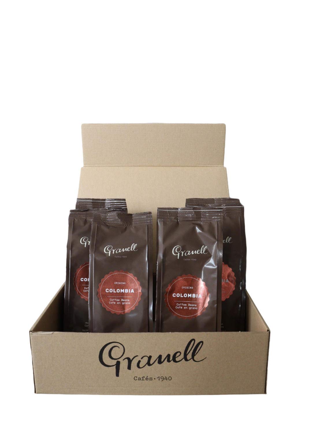 Cafés Granell - Pack Pure Origine - Grano (Colombia Pack de 6)