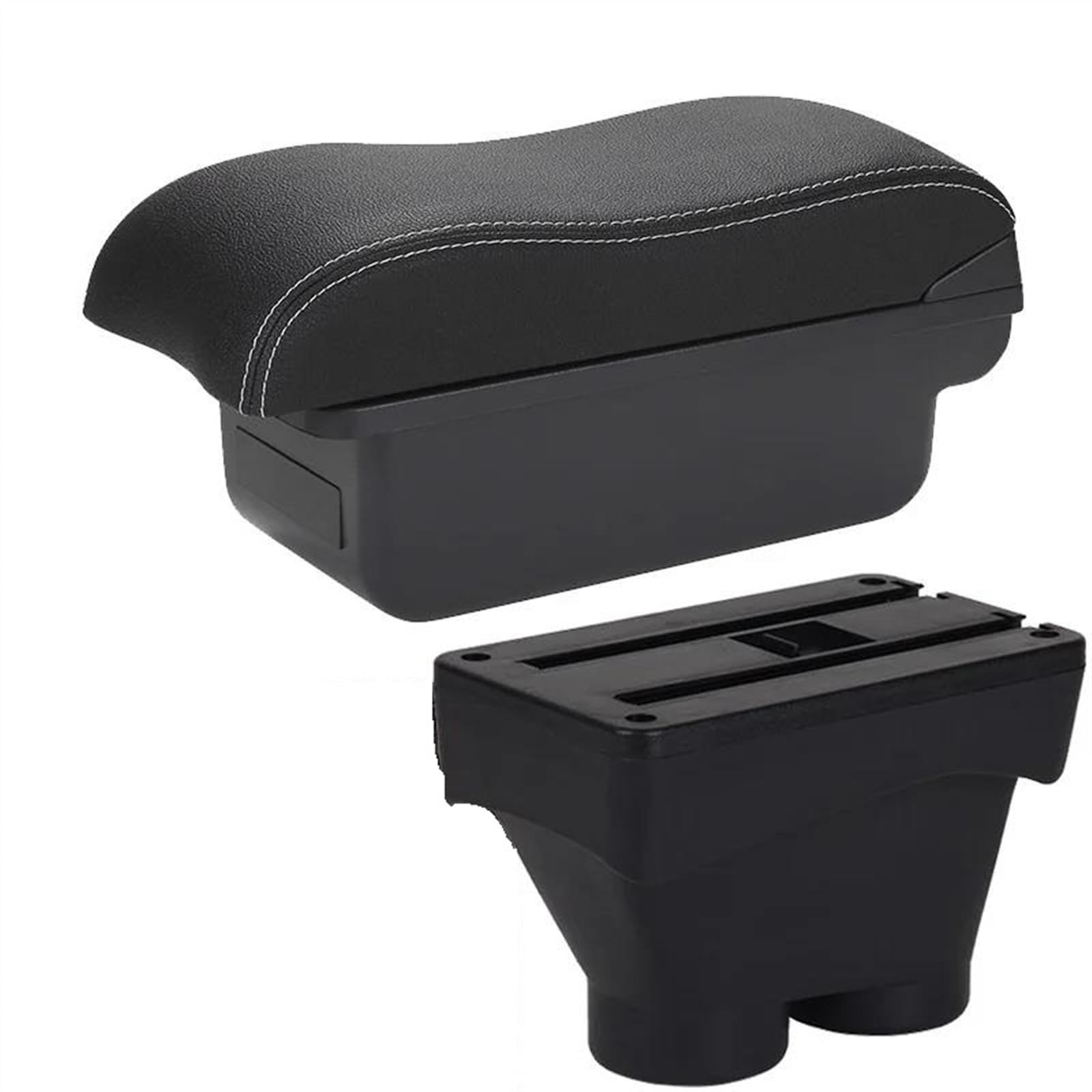 YSDSLS Center Console Armrest Storage Box Car Interior Parts Modification Accessories For Peugeot 208 2012-2018
