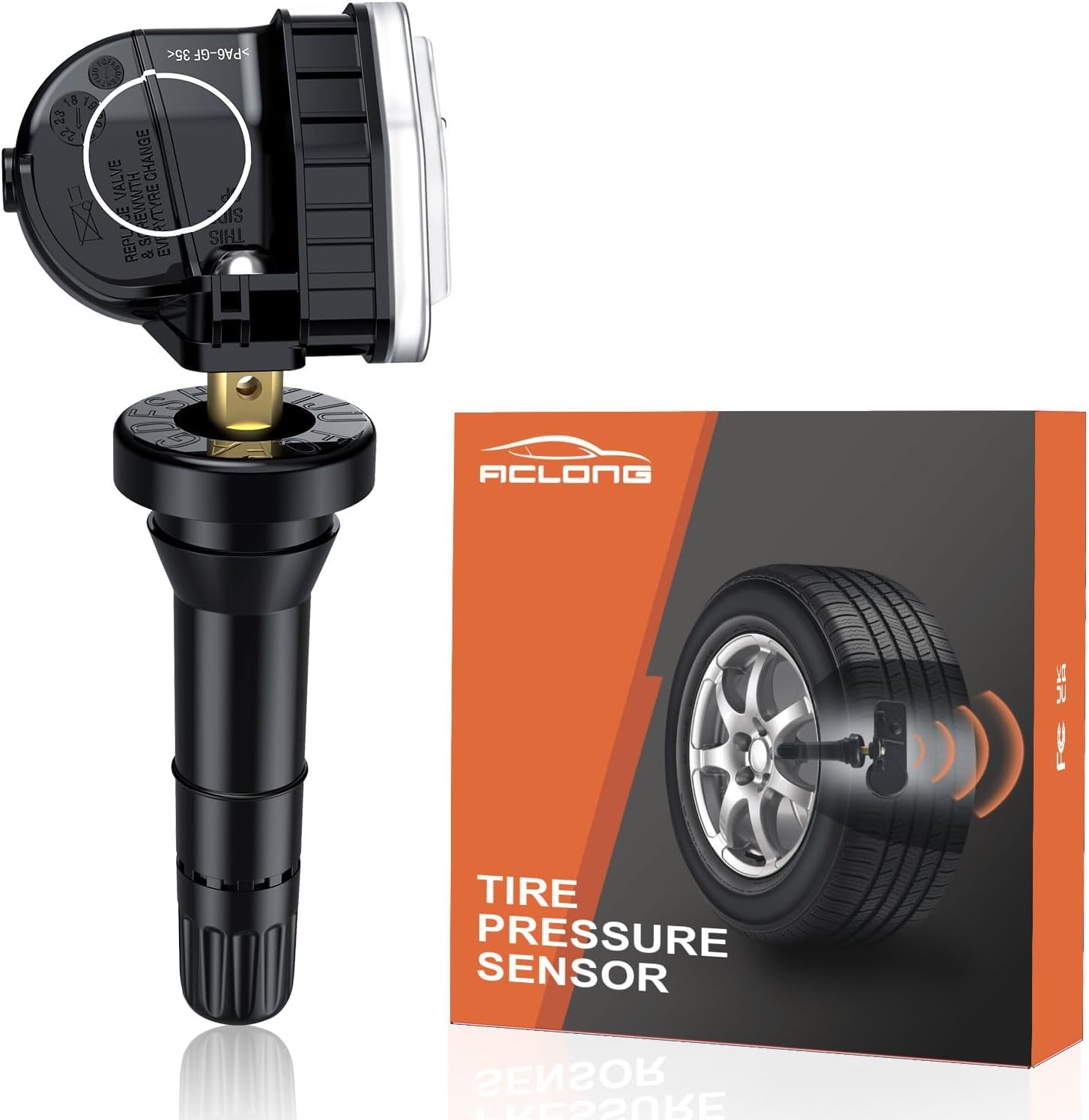 TPMS Sensors, 315MHZ Tire Pressure Monitor System Sensor for Ford F-Series 2017-2022 Escape 2020-2022 Fusion 2017-2021,Lincoln MKX 2016-2021 MKC 2018-2020 Nautilus 2019-2021 FR3Z1A189A, 1PC