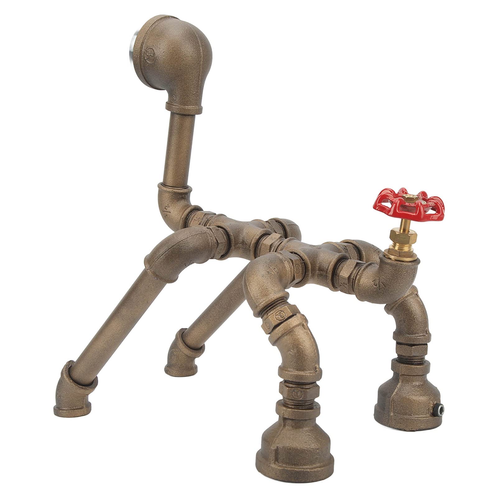 YWBL-WH Lampada Steampunk Tavolo Industriale Ferro LED Luce da Scrivania