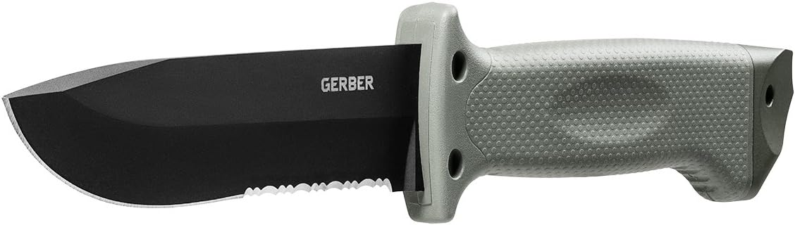 GERBER LMF II Infantry Knife, Green [22-01626] : Sports & Outdoors
