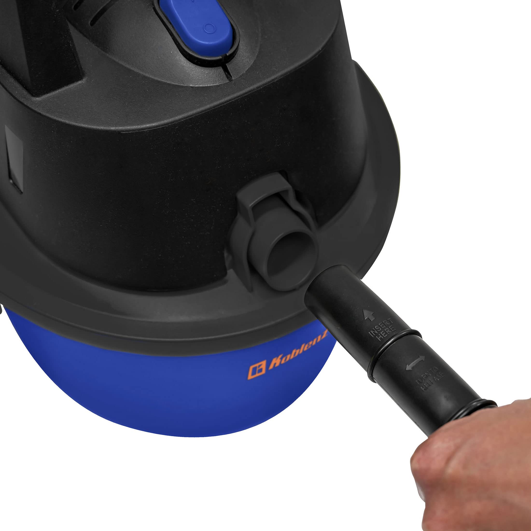 Koblenz 45-1135-00-8 Replacement Hose, 1-1/4 Inch, 6 feet Long, Black, Lock Feature