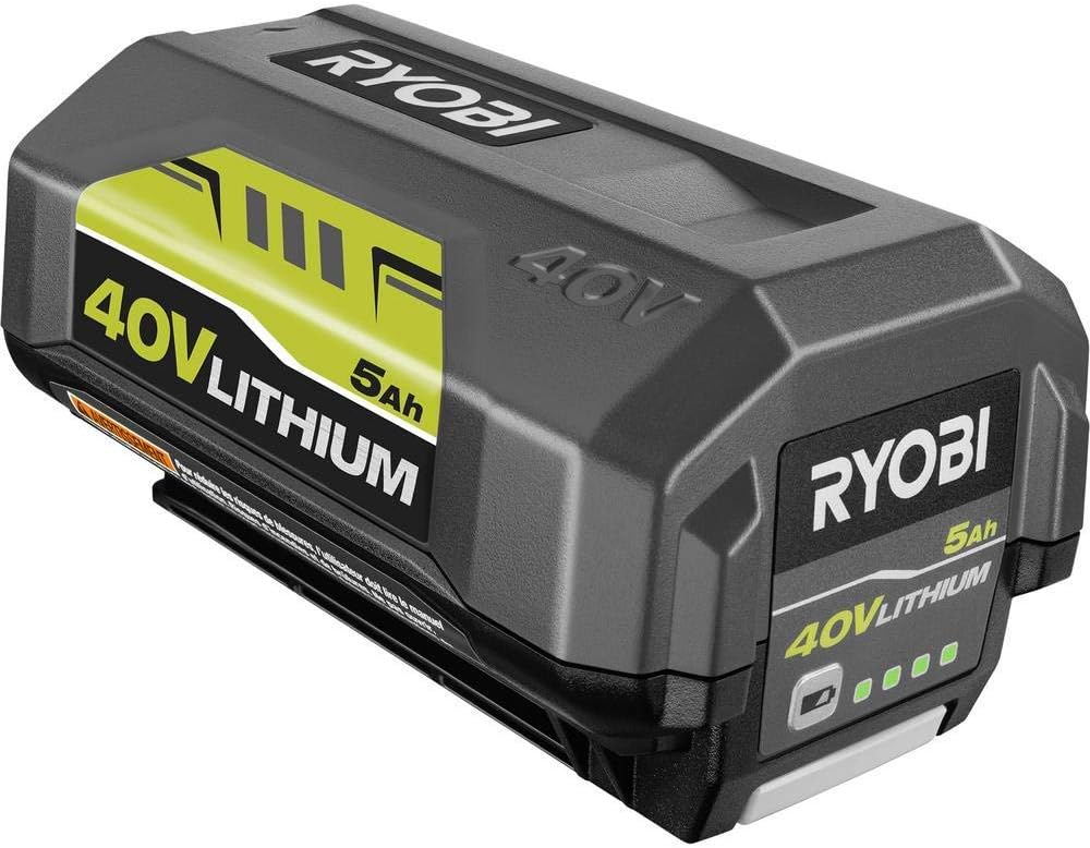 Ryobi OP4050A 40-Volt Lithium-Ion 5 Ah High Capacity Battery