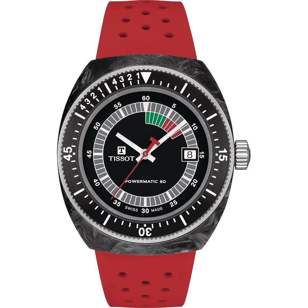 Tissot Reloj automático T1454079705702, Rojo, Moderno