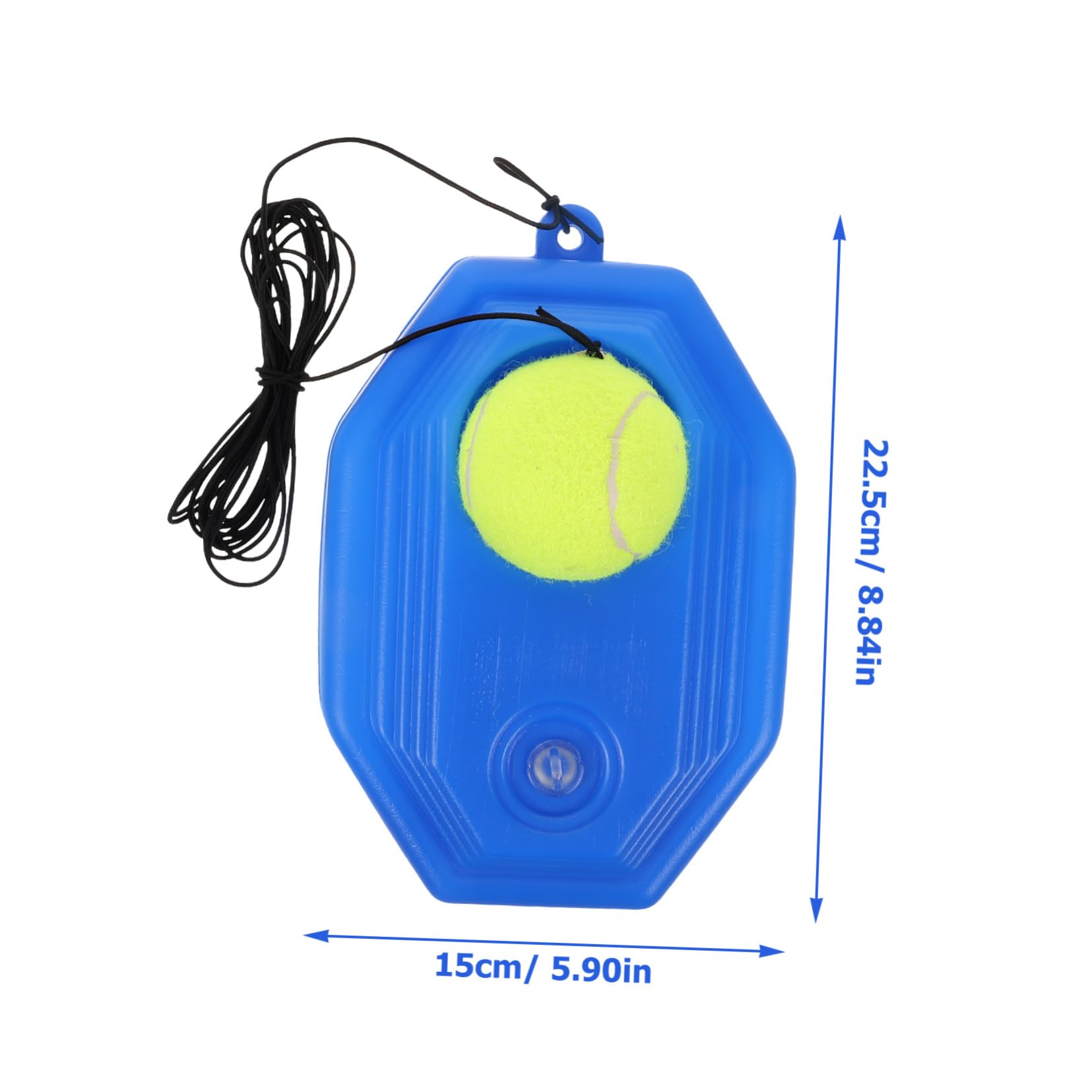 KICHOUSE Educational Tennis Training Tool Rebound Ball Stable Base for Solo Practice Random Style