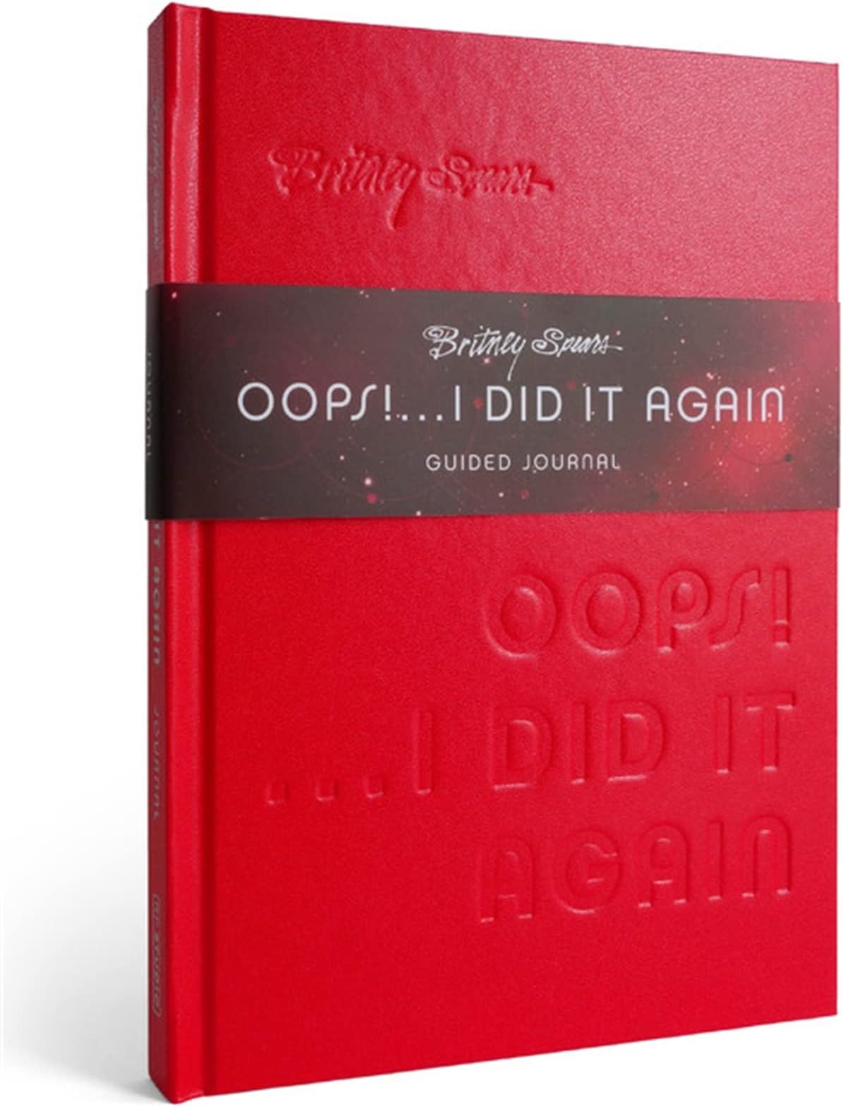 Britney Spears Oops! I Did It Again Guided Journal